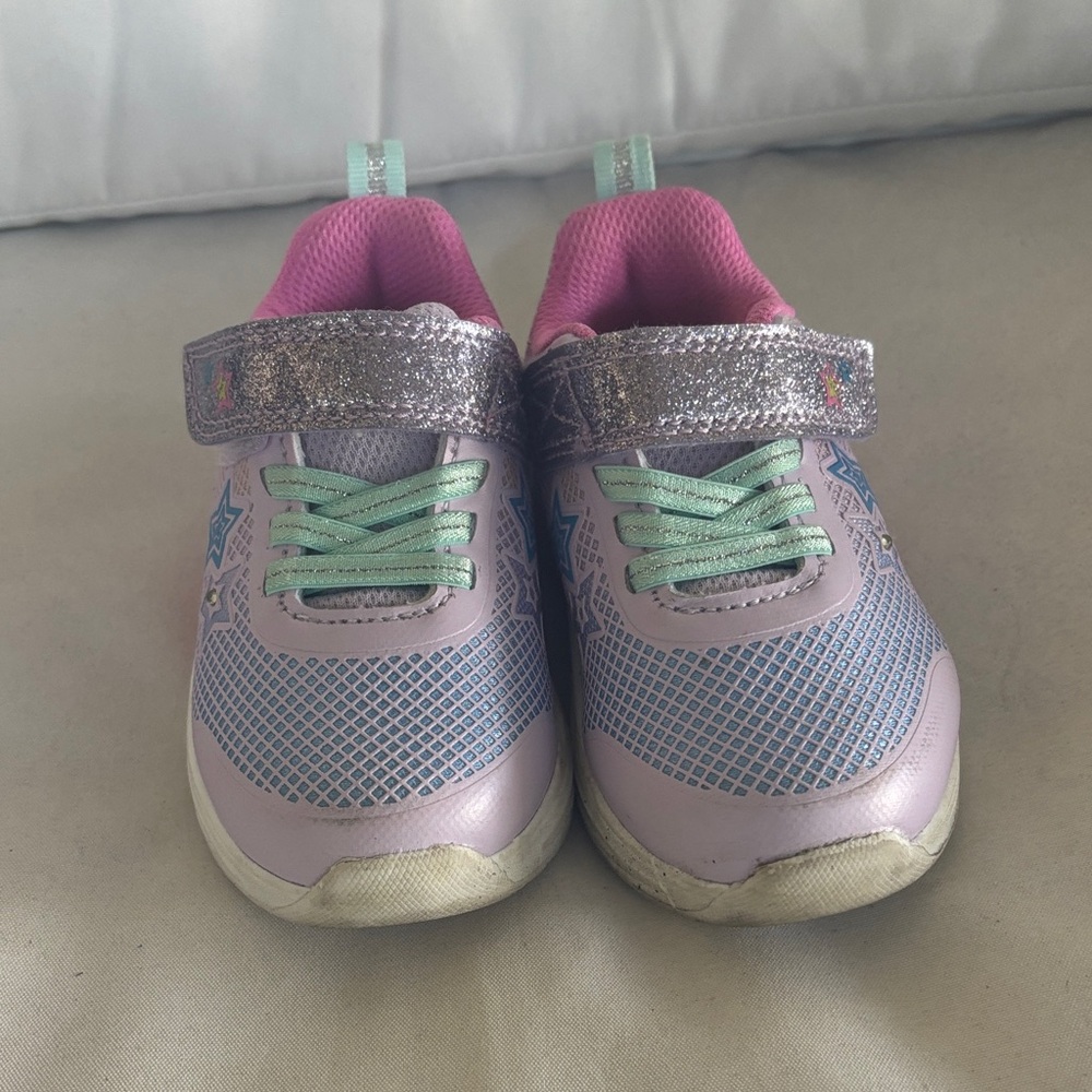 Athletic Works Kids Purple and Pink Sneakers